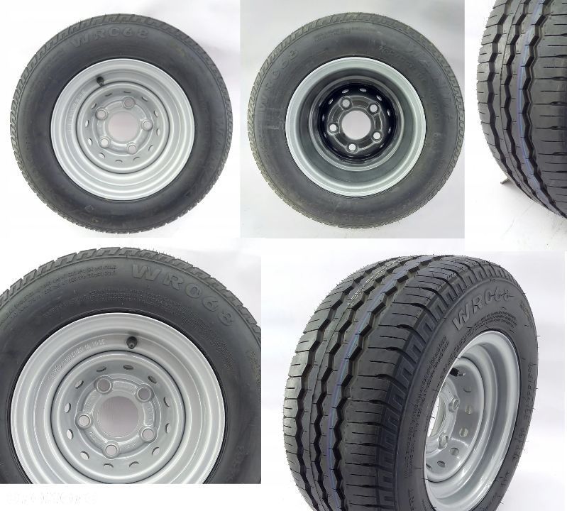 Nowe Opony 195/55 r10C 10C 10 98N do przyczep lawet Leao Opona  Felga  r10 6J et4 5x112 linglong - 10