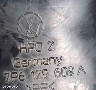 vw touareg ii 7p rura przewód powietrza 3.0 tdi 7p6129609a - 2