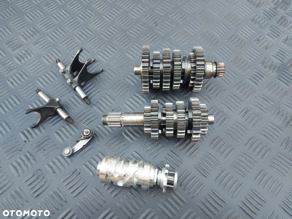 KTM SMR 450 560 525 SKRZYNIA BIEGÓW EXC RFS WODZIKI WYBIERAK GEARBOX
