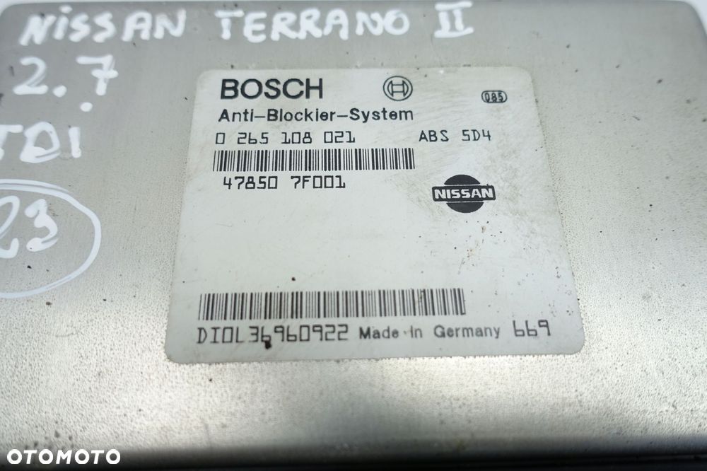 Nissan Terrano II STEROWNIK ABS moduł 0265108021 - 2
