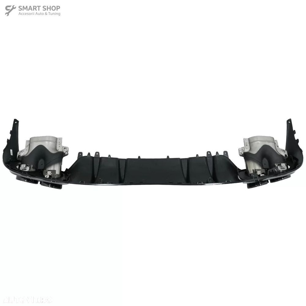 Difuzor Bara Spate Evacuare Dubla si Tobe Ornament Mercedes C-Class C2 - 3