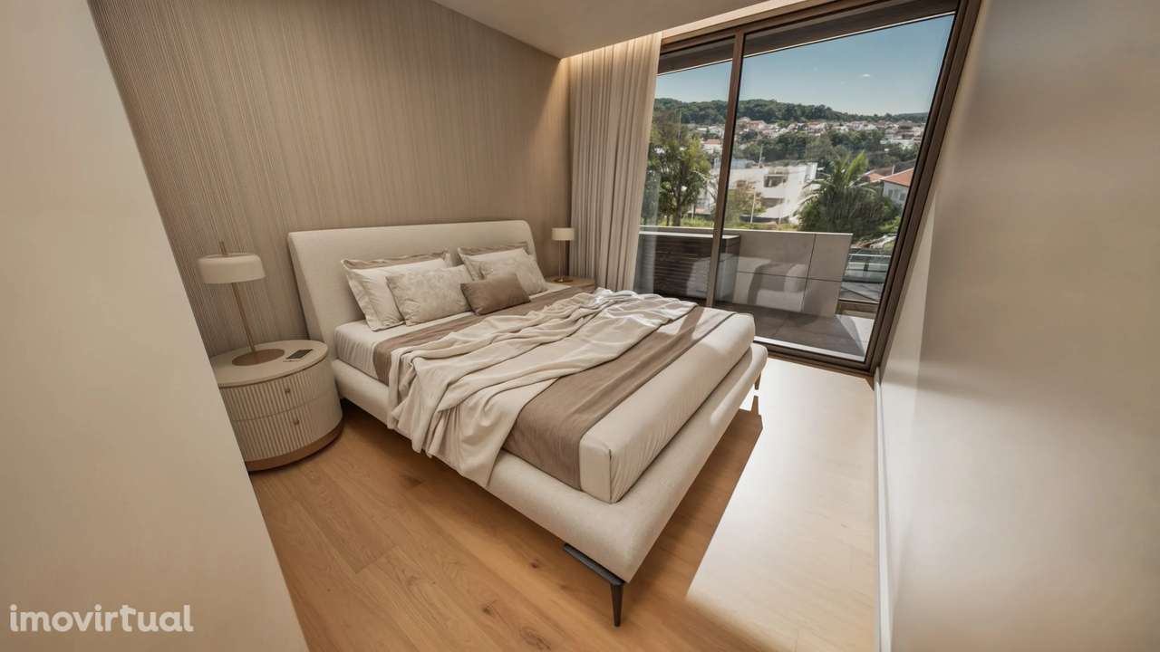 T2 novo | Condomínio privado com piscina | Viana do Castelo - Grande imagem: 4/10