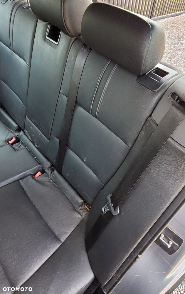 KANAPA TYŁ TYLNA BMW X3 E83 CZARNA SKÓRA - 4