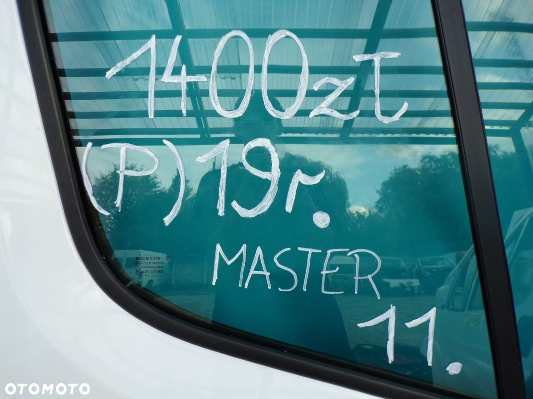MASTER 3 i 4 MOVANO B drzwi przednie PRAWE przód BIAŁE 2019r - 2