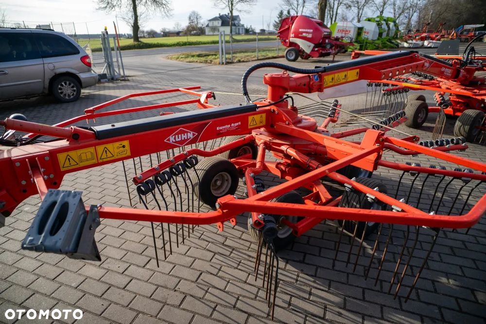 Kuhn ZGRABIARKA GA 6632 ZGRABIARKA KUHN 2 KARUZELE Zapraszam Posiadam wiele maszyn Ciagnik Prasa Kosiarka - 8