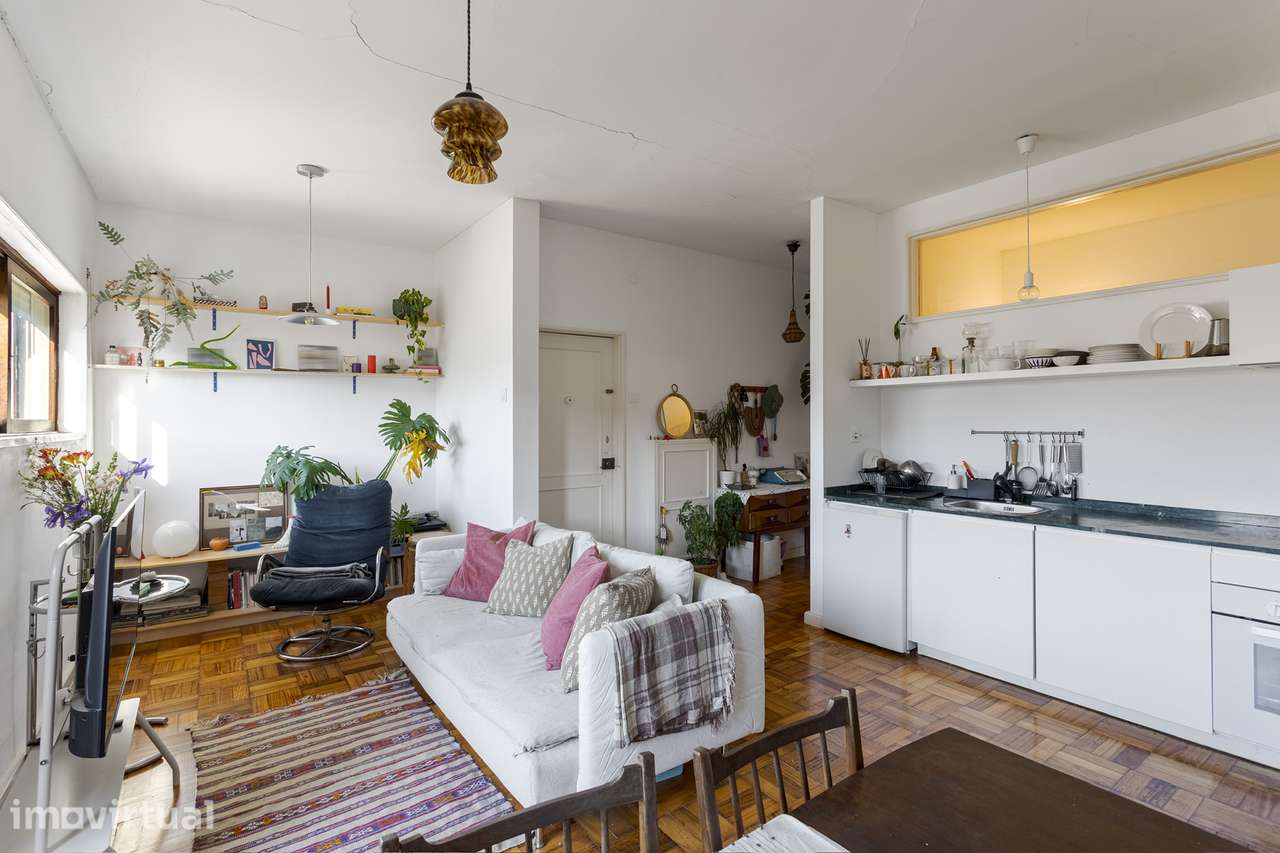 Apartamento T2 com Terraço na Rua da Alegria - Grande imagem: 5/15