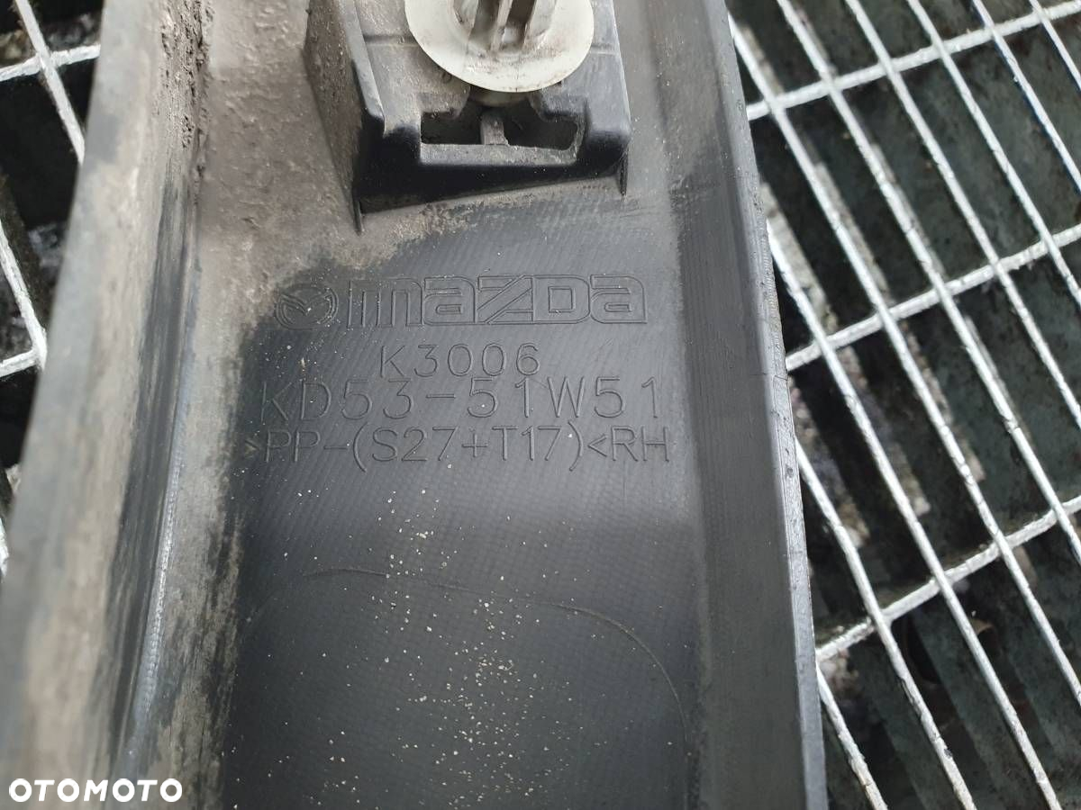 LISTWA BŁOTNIKA TYŁ TYLNA PRAWA MAZDA CX-5 I KD53-51W51 - 5