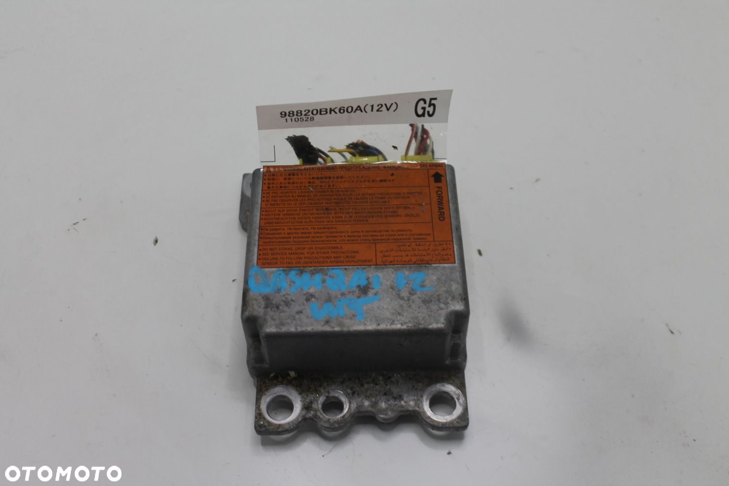 MODUŁ SENSOR AIRBAG 98820BK60A QASHQAI J10 LIFT 09-13 - 1