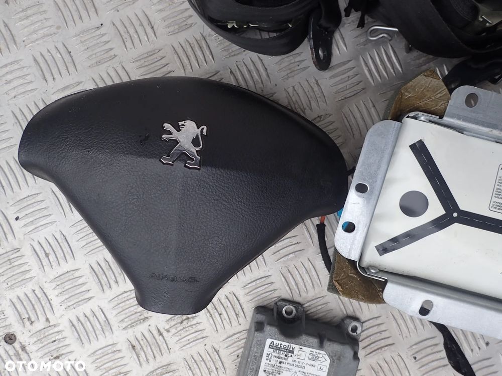 KOKPIT DESKA PEUGEOT 407 + 2X AIRBAG - 10