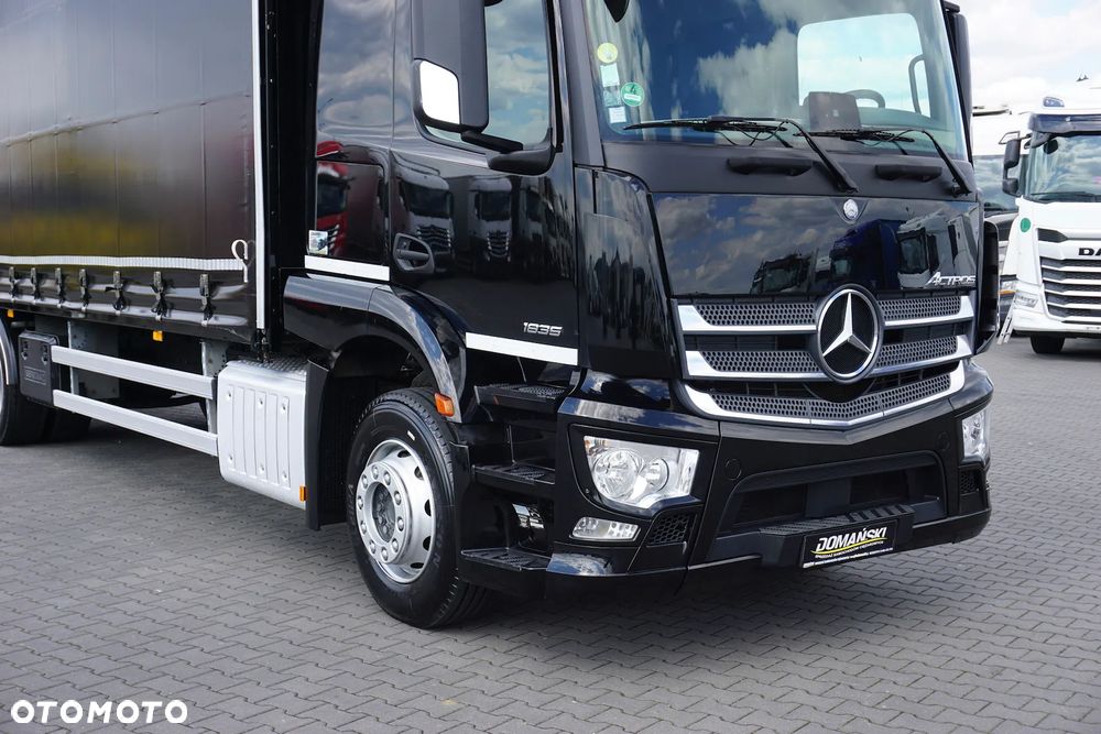 Mercedes-Benz ACTROS / 1835 / ACC / E 6 / FIRANKA + WINDA / 21 PALET / DŁ. 8,4 M - 35