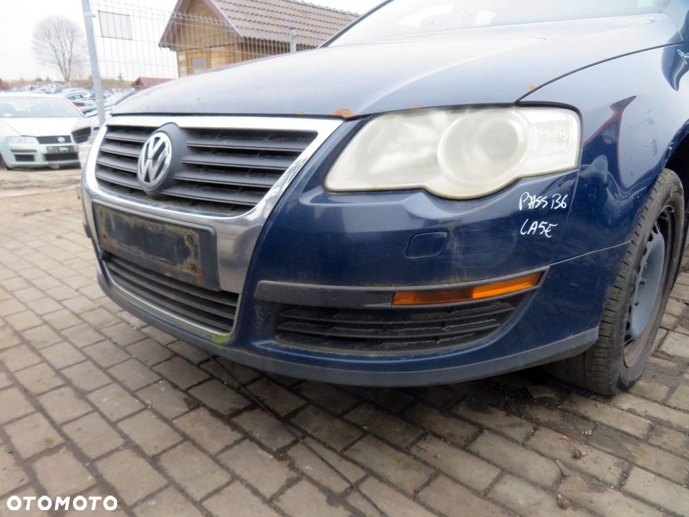ZDERZAK PRZEDNI PASSAT B6 LA5E  GRANATOWY VOLKSWAGEN 2005-2010 - 5