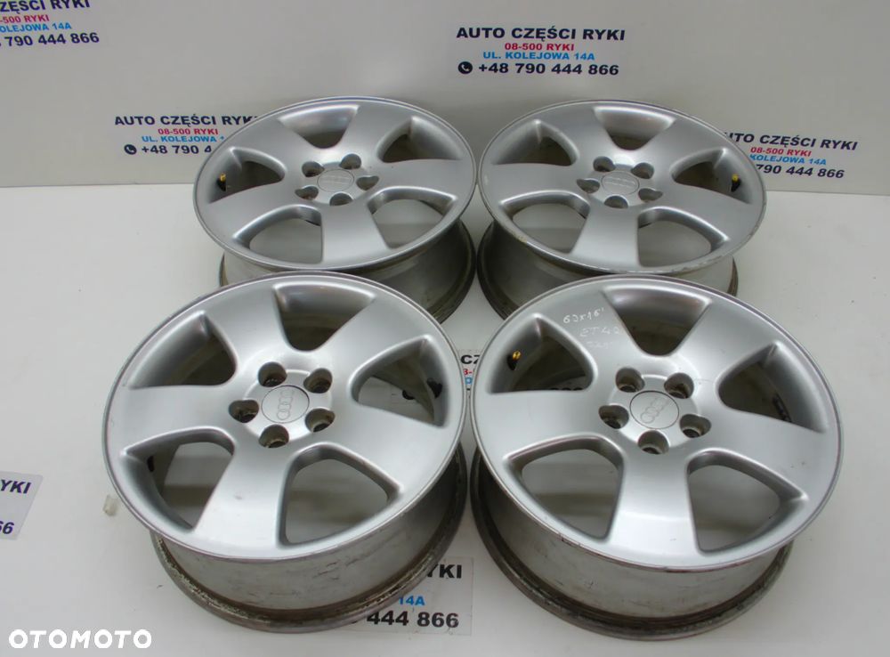Audi Felga Felgi aluminiowe Alufelgi 6.5x16 5x100 et42 - 1