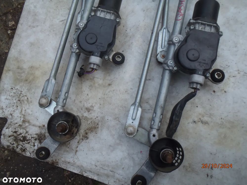 mechanizm ramiona cięgna cięgno trzpień frez wycieraczek silniczek  nissan QASHQAI qASHqAI +2 I (J10, NJ10, JJ10E)ORYGINAL JAK NOWY nie wypracowane - 12