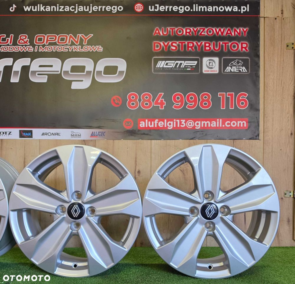 Nowe oryginalne alufelgi RENAULT 16x4x100 - Captur, Clio, Megane Scenic Twingo ZOE - 7