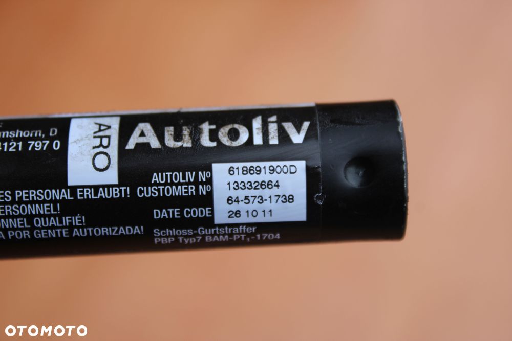 NAPINACZE PASÓW PASY BEZPIECZEŃSTWA LEWY PRAWY OPEL ASTRA J 13332663 13332664 - 7