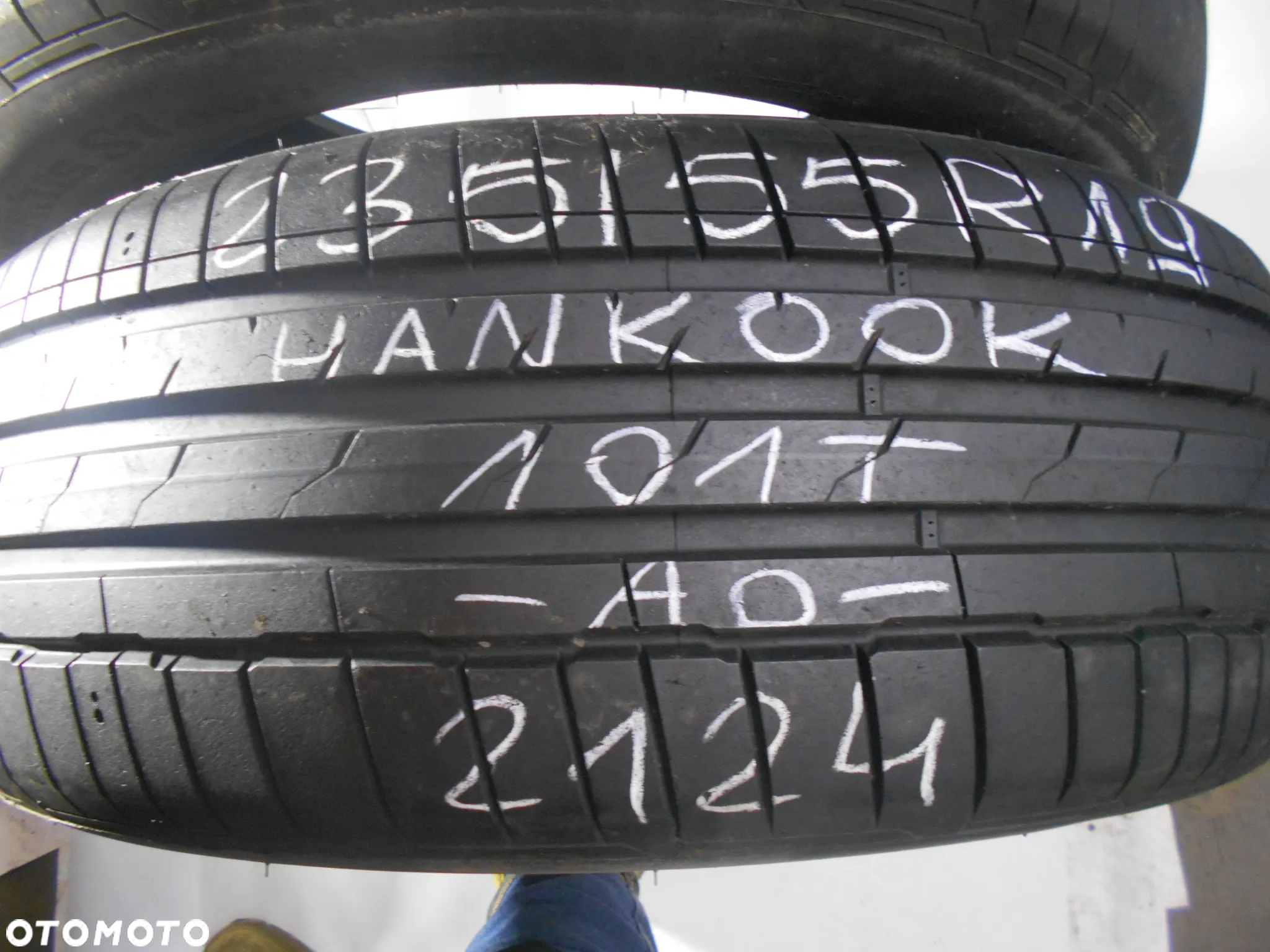 OPONY 235/55R19 HANKOOK VENTUS S1 EVO3 EV AO DOT 2124  7.7MM - 3