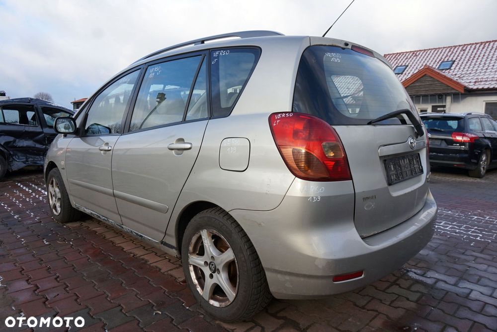 TOYOTA COROLLA VERSO I E12 2003 1D9 1.8 16V 1ZZ-FE 135KM C52 SREBRNY na części - 3