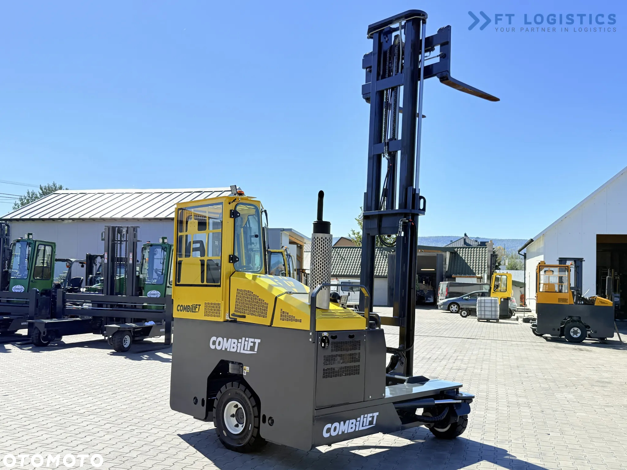 Combilift WÓZEK CZTEROKIERUNKOWY - WIELOKIERUNKOWY C4000 / DIESEL / DUPLEX 4100MM /JEDYNE 2888 MOTOGODZIN /  POZYCJONER WIDEŁ / PEŁNA KABINA - OGRZEWANIE / STAN IDEALNY / Szeroka oferta wózków czterokierunkowych i bocznych, dopasowanych do różnorodnych potrzeb i zastosowań - 38
