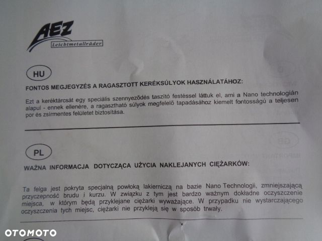 FELGI AEZ 17" VW SEAT MERCEDES 5X112 ET40 7J - 4