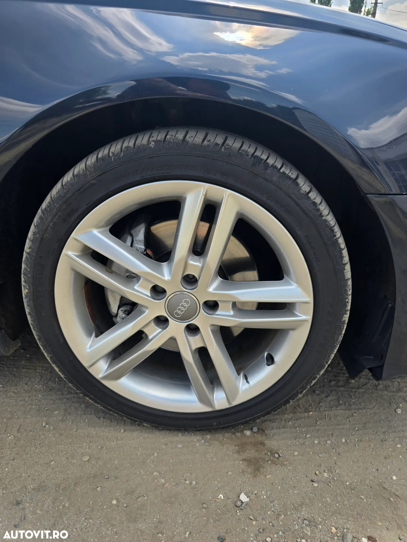 Jante R18 Audi A6 4G C7 A5 A4 B8 A7 A8 D4 Anvelope Vara F Bune 245/45ZR18 - 5