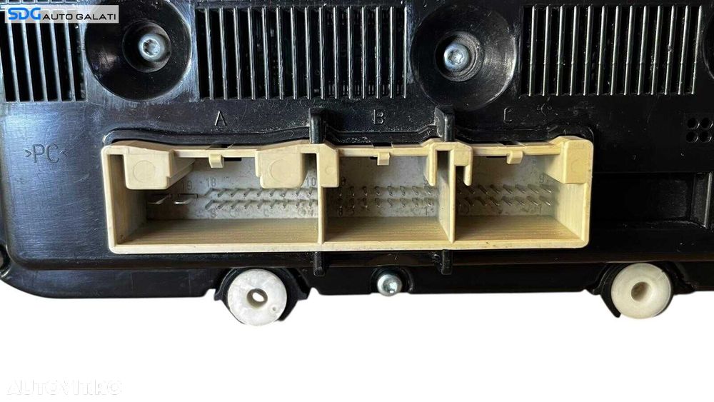 Panou Modul Unitate Comanda AC Aer Conditionat Clima Climatronic Dublu Dual Zone Skoda Octavia 2 2004 - 2013 [LC0621] - 2