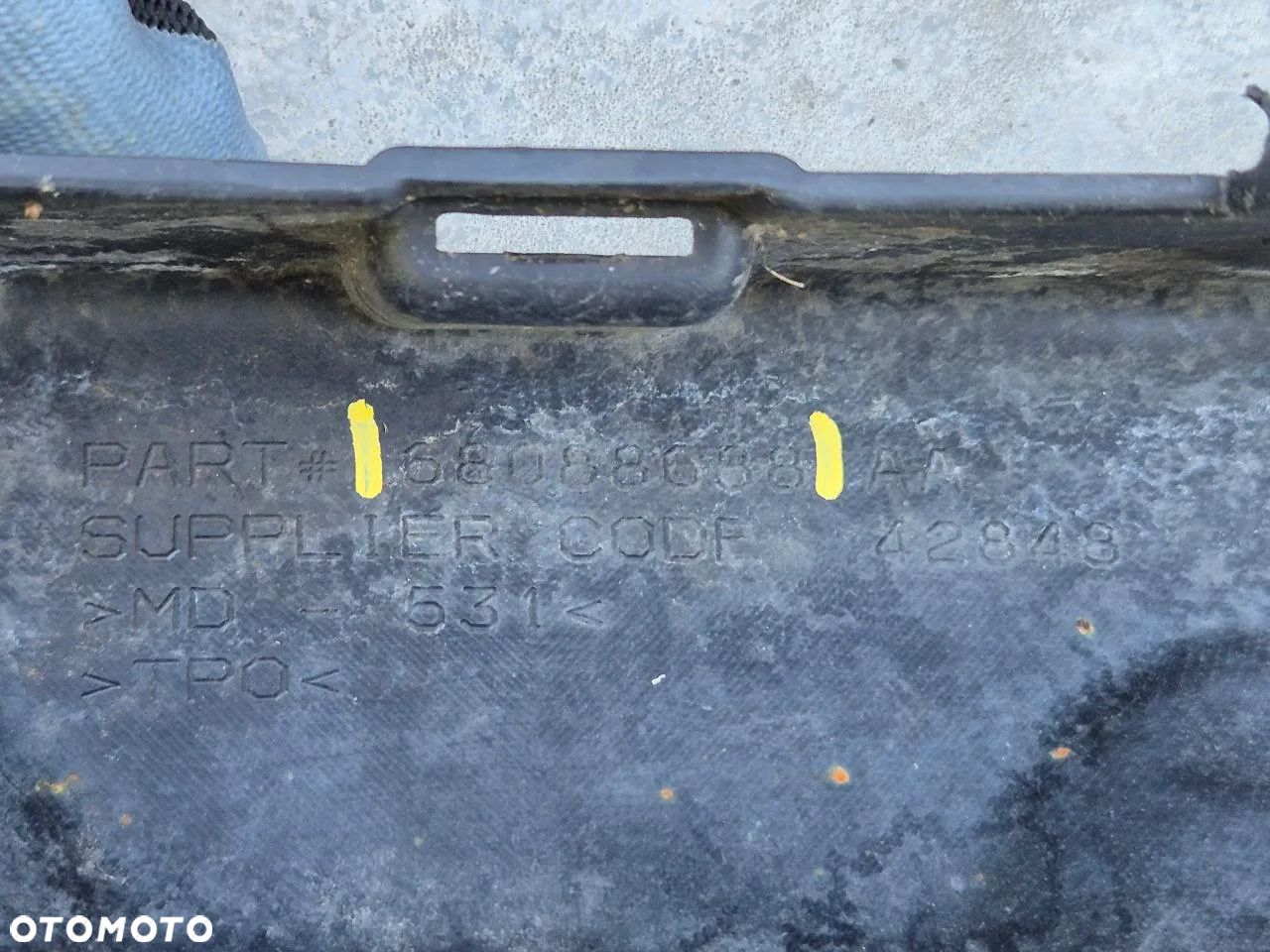 PRZEDNI SPOILER ZDERZAKA DODGE JOURNEY FIAT FREEMONT - 9
