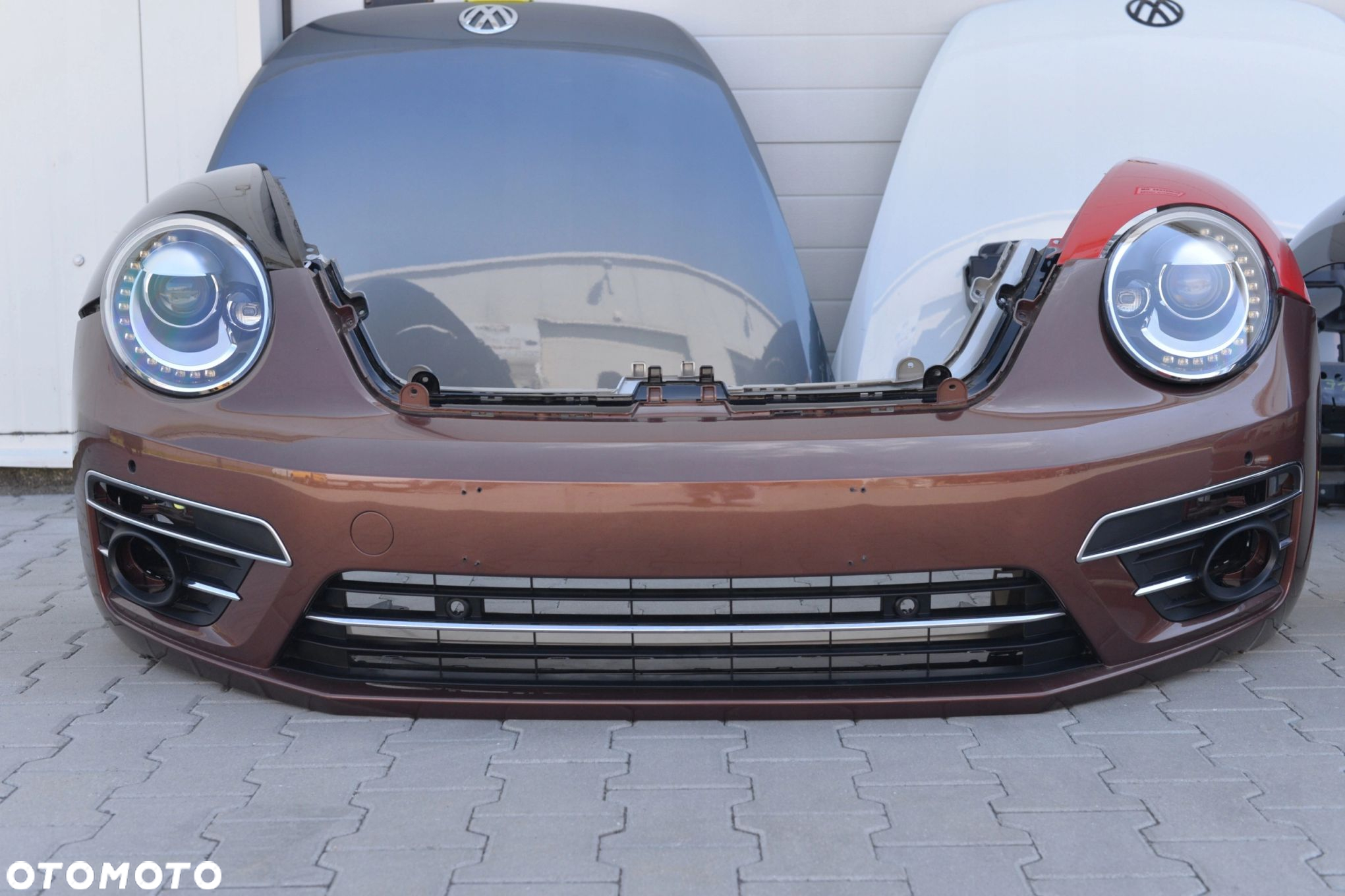 MASKA ZDERZAK BŁOTNIK LAMPA H7 XENON PAS BELKA VW BEETLE 5C 11-18 - 5