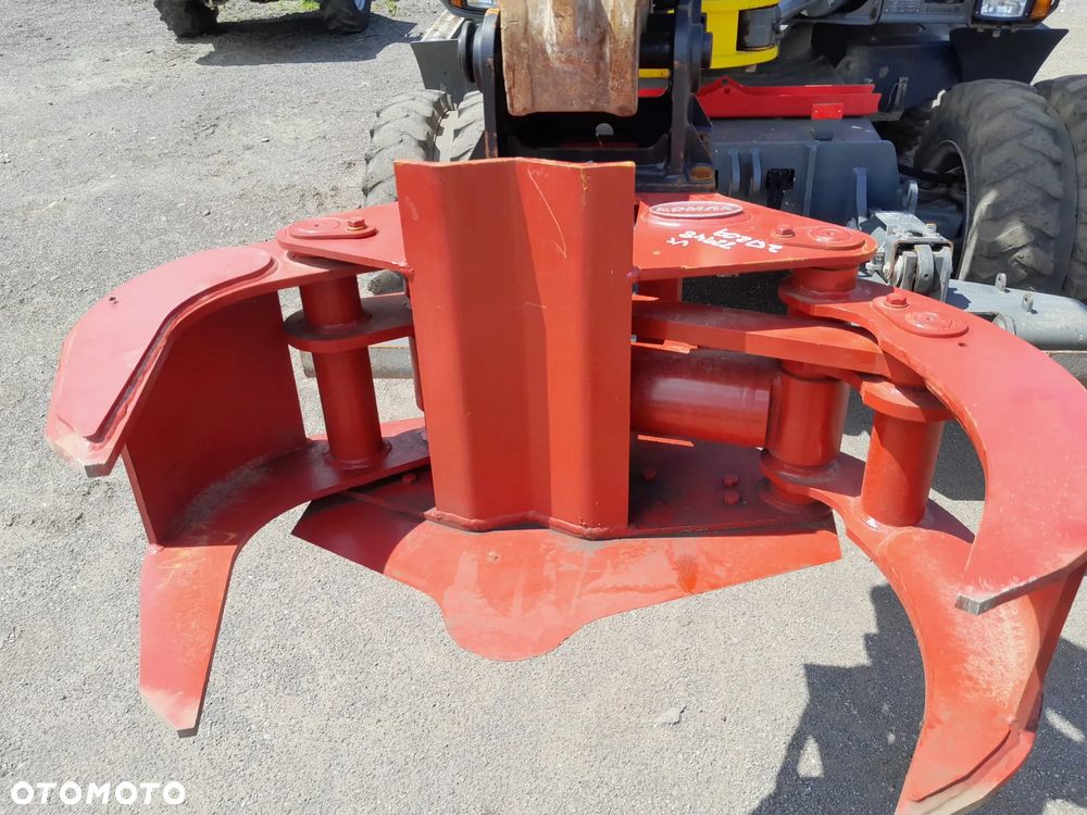 Hydrauliczna głowica ścinkowa nożyce do drzew chwytak do koparki - 1
