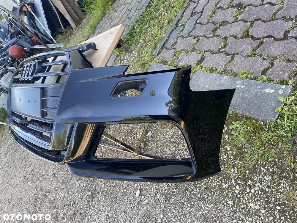 ZDERZAK PRZÓD PRZEDNI AUDI A3 8V3 LIFT S LINE 16-20 NA SPRYSKI I PDC HB 8V3807437A - 2