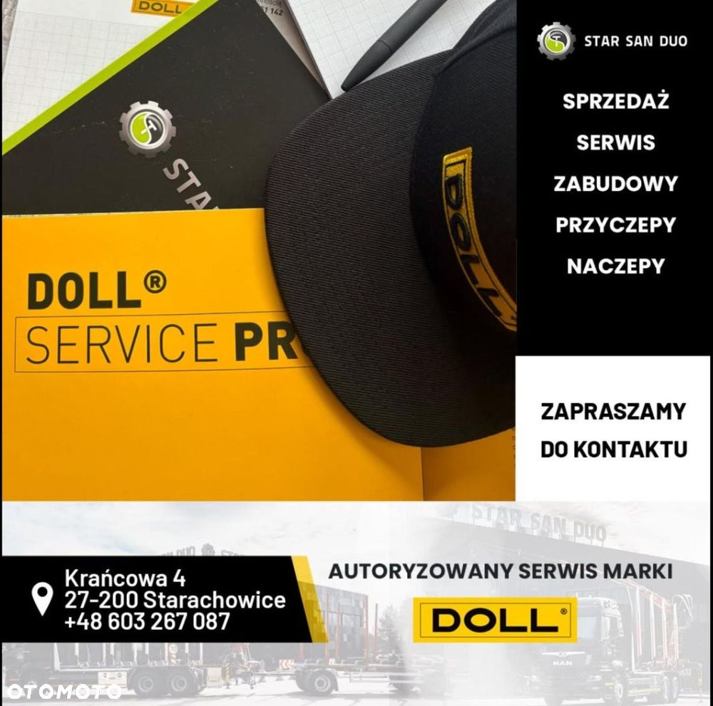 Doll S3L Naczepa Niskopodwoziowa Rozciągana 3 osie - 6
