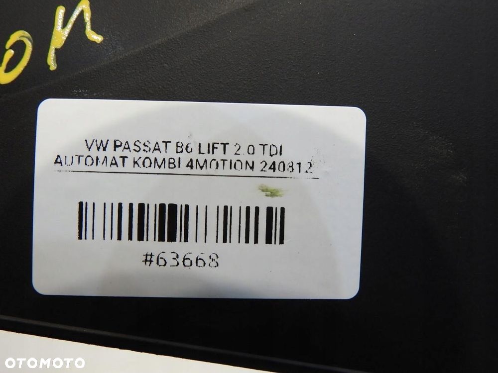 OSŁONA TUNELU LEWA VW PASSAT B6 LIFT 3C1863045 - 4