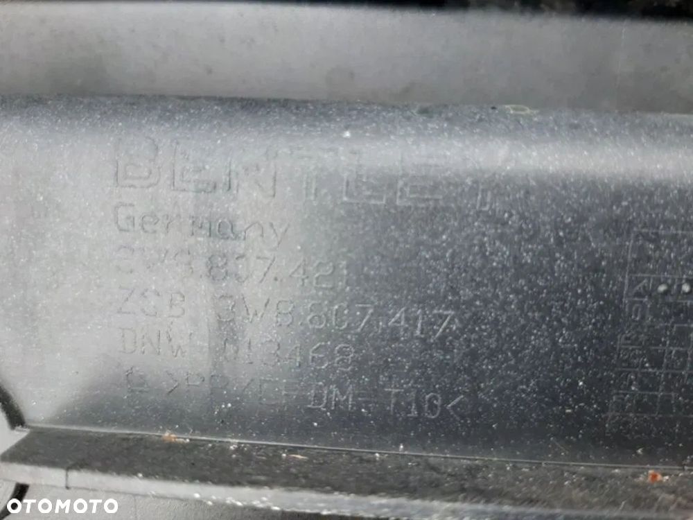 BENTLEY CONTINENTAL GT GTC 03-10r CAŁY! NIE KLEJONY! ZDERZAK TYŁ TYLNY 3W8807421 WYSYŁKA 24H - 12