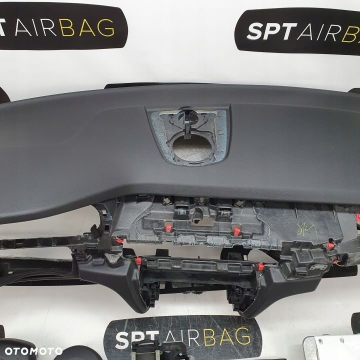 BMW X5 F15 X6 F16 DESKA ROZDZIELCZA KONSOLA KOKPIT PULPIT PODUSZKI AIRBAG AIR BAG PASY KIT SET - 3