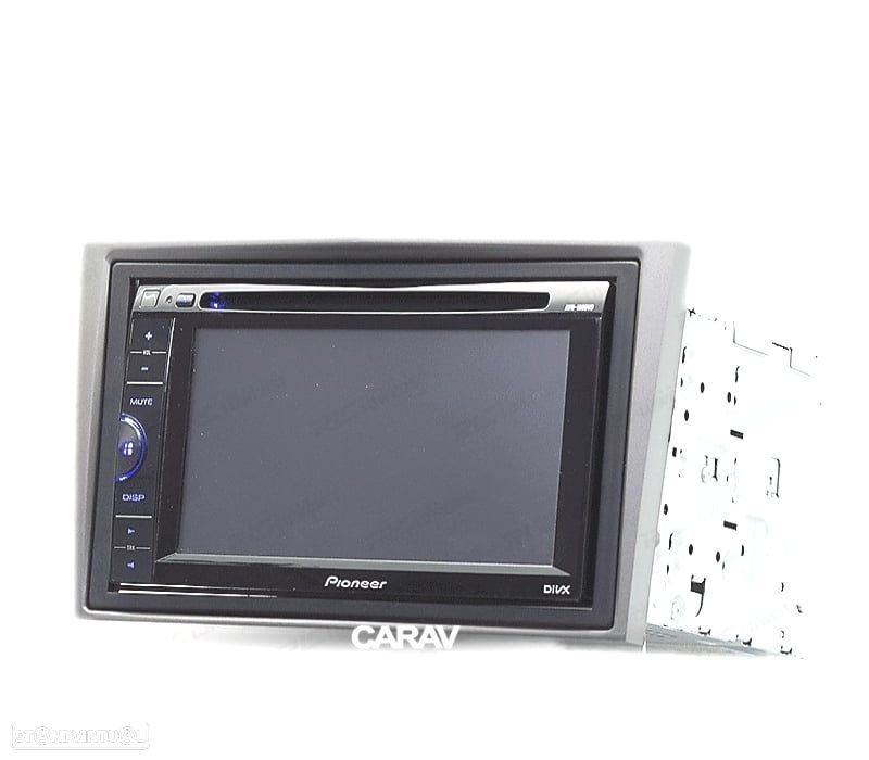 MOLDURA ADAPTADOR CINZA PARA RADIO 2-DIN PARA OPEL ASTRA ANTARA CORSA ZAFIRA - 4
