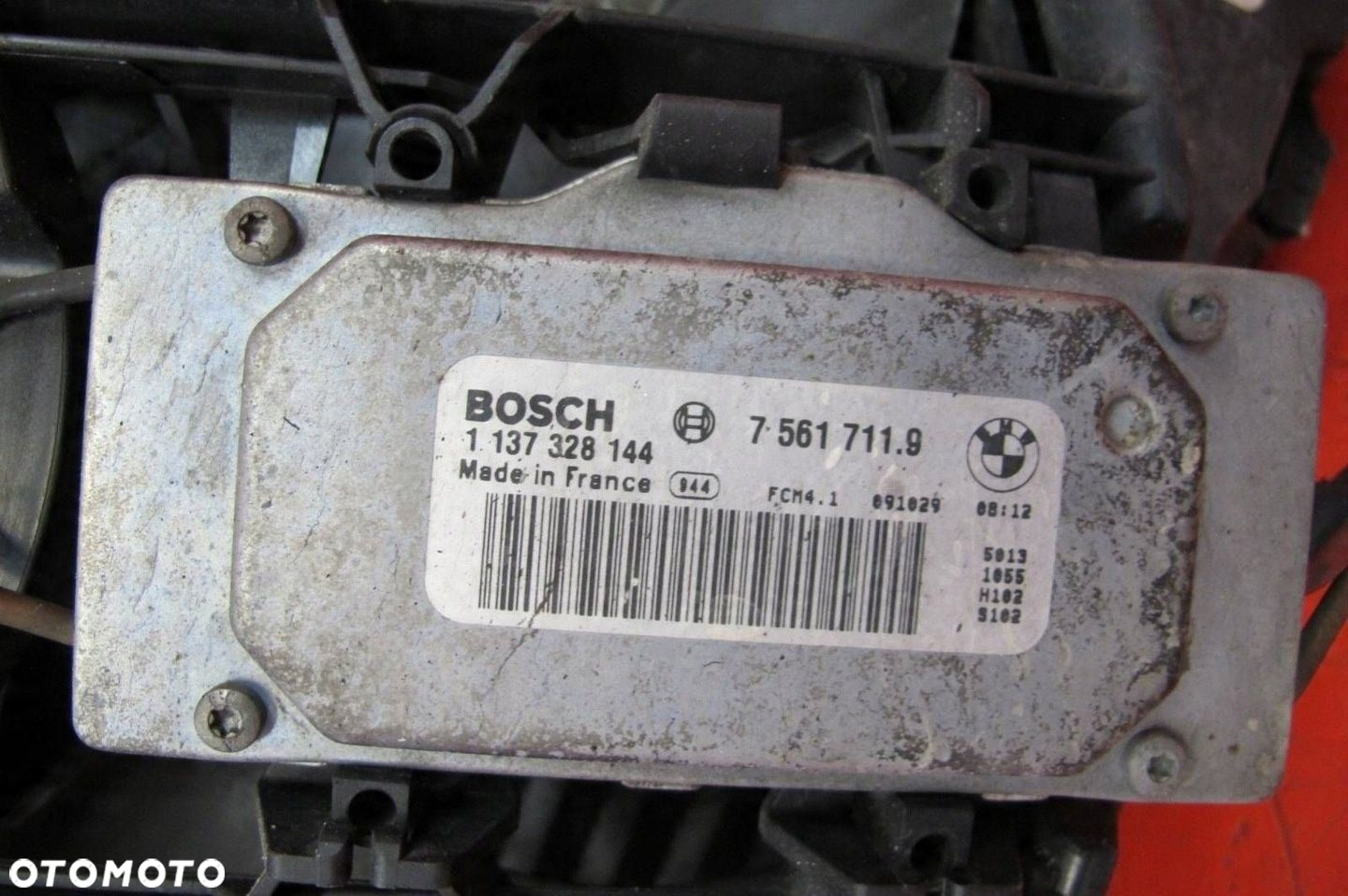 BMW 3 E90 2.0 D N47D20C E91 CHŁODNICE WENTYLATOR MANUAL KOMPLET - 7
