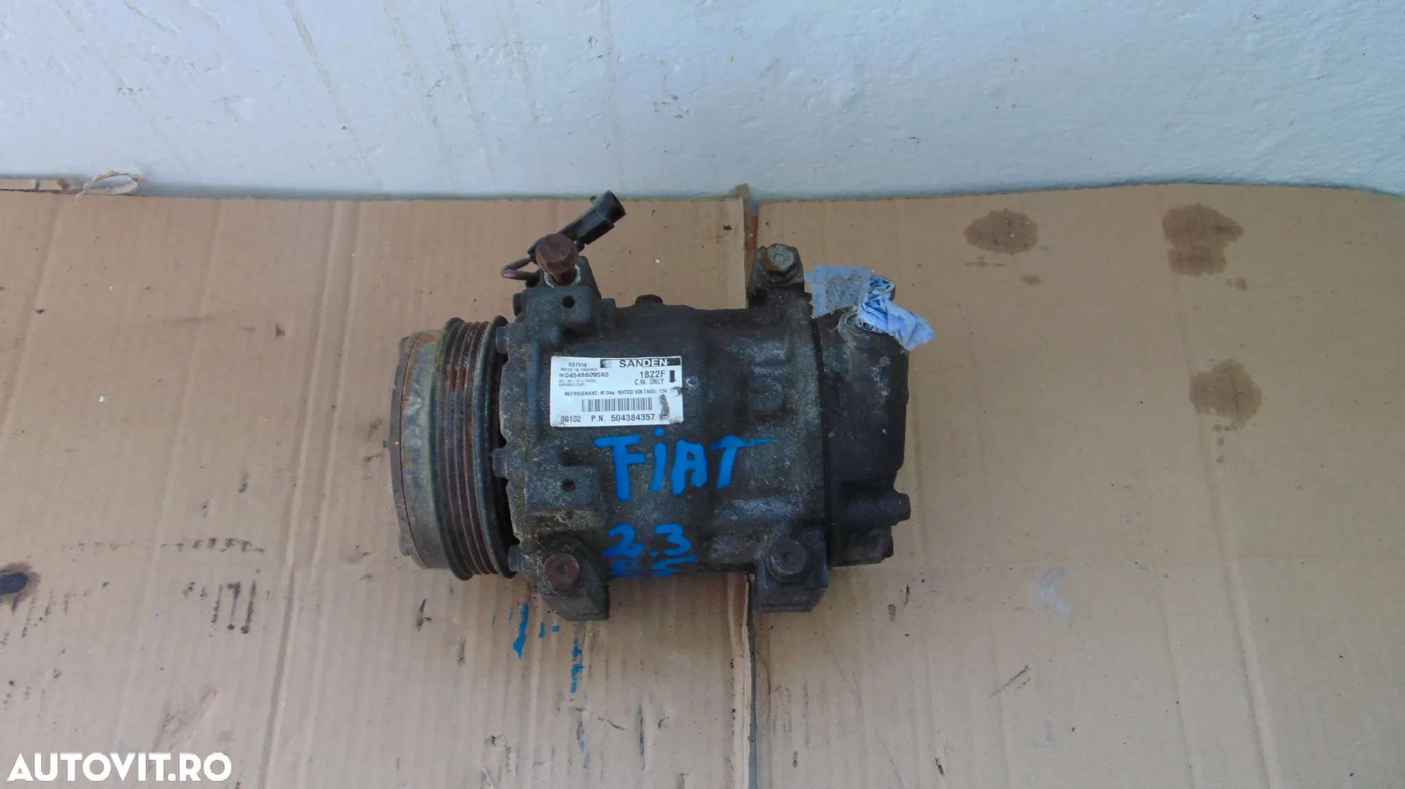 Compresor AC Clima Fiat Ducato 2.3 JTD euro 5 an 2010-2016 cod 504384357 - 4