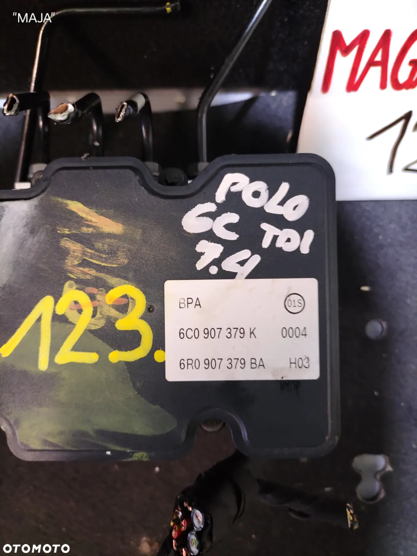 AUDI VW POLO 6C SKODA SEAT 6C0907379K 6R0907379BA POMPA HAMULCOWA ABS - 2