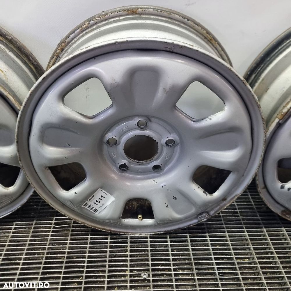 Jante tabla Dacia Duster 2010 - 2013 SUV 4 Usi ALBASTRU Teb20 (1511) R16 ET50 5X114 3 - 3