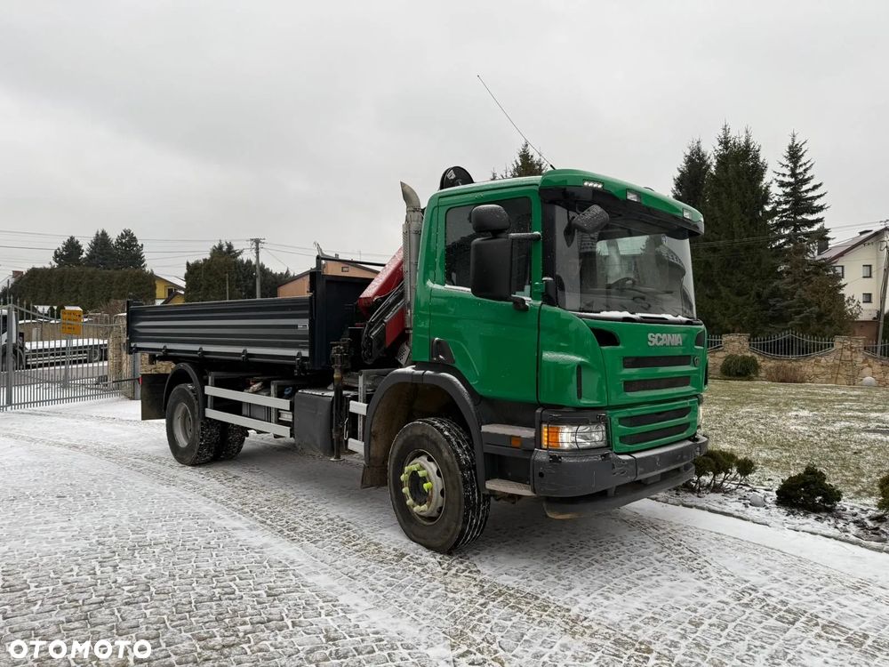 Scania P 280  WYWROTKA-3 STRONNA   HDS   !!!