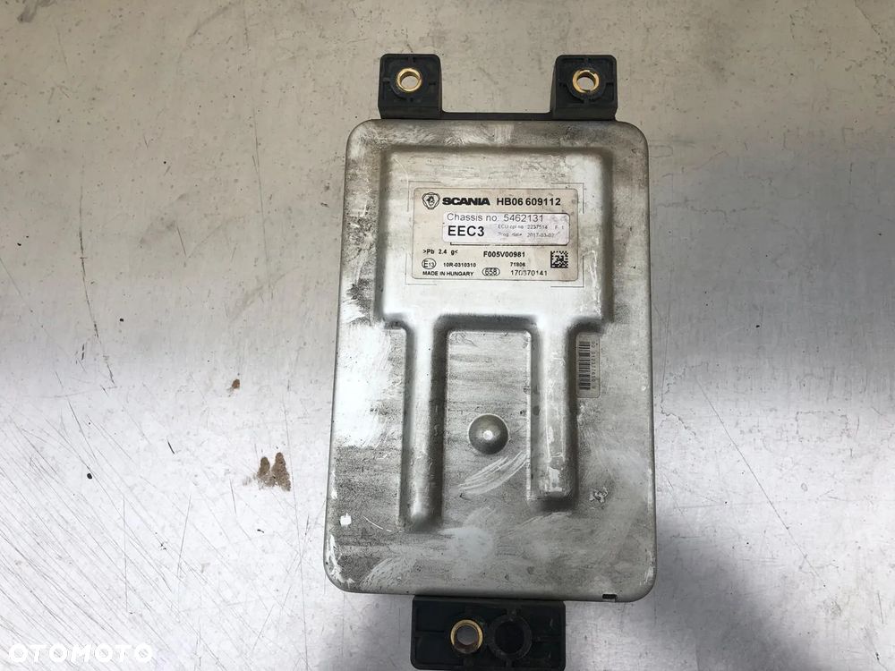 STEROWNIK MODUŁ ADBLUE EEC3 SCANIA NTG 2237514 2307227 2610801 2735515 - 1