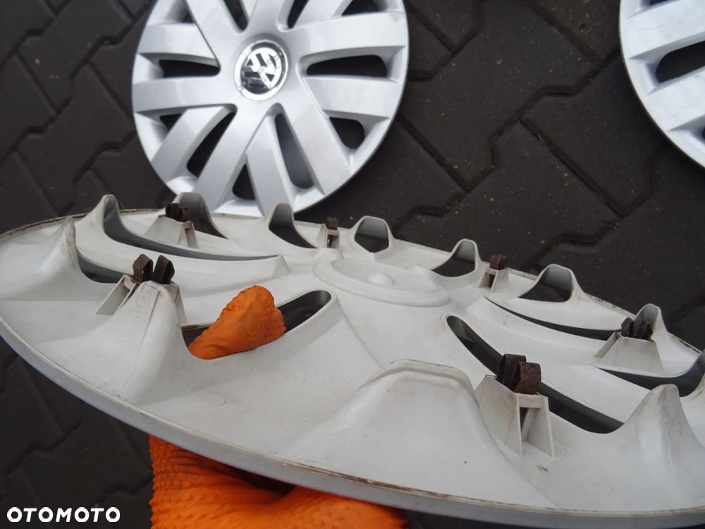 VOLKSWAGEN Oryginalne Kołpaki 15 na spinki - 6