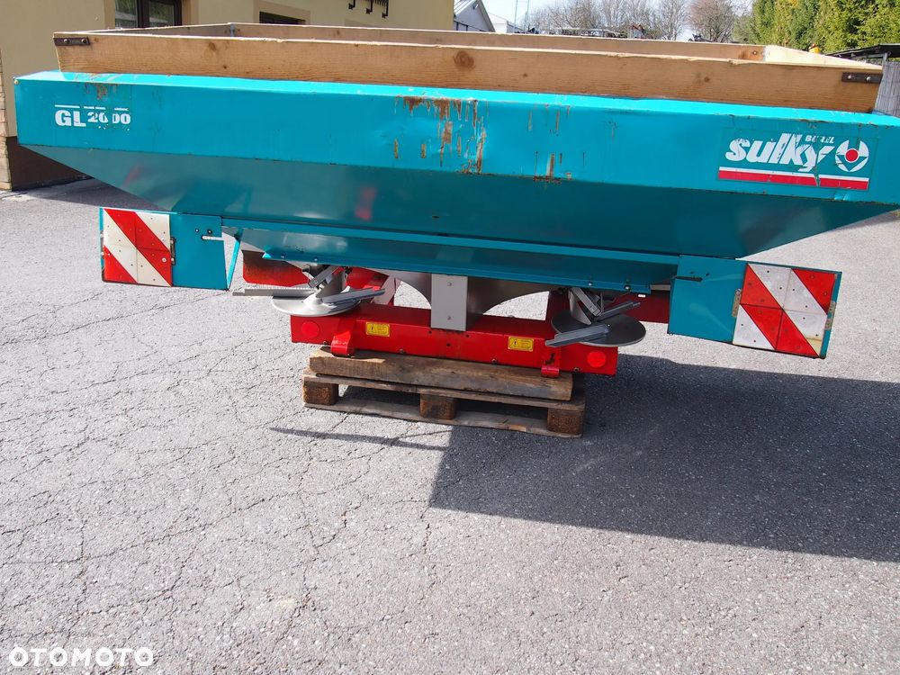 Rozsiewacz do nawozu i wapna SULKY DPX GL2000 - 5