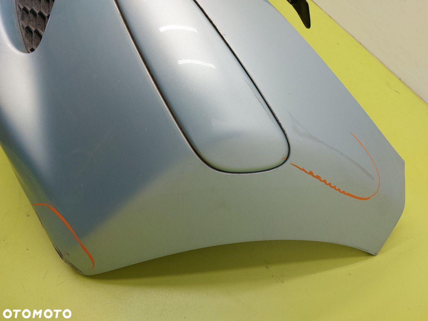 Zderzak przód przedni Toyota Aygo  I 2005-2014R LAK: 8R0 NIEBIESKI - 2