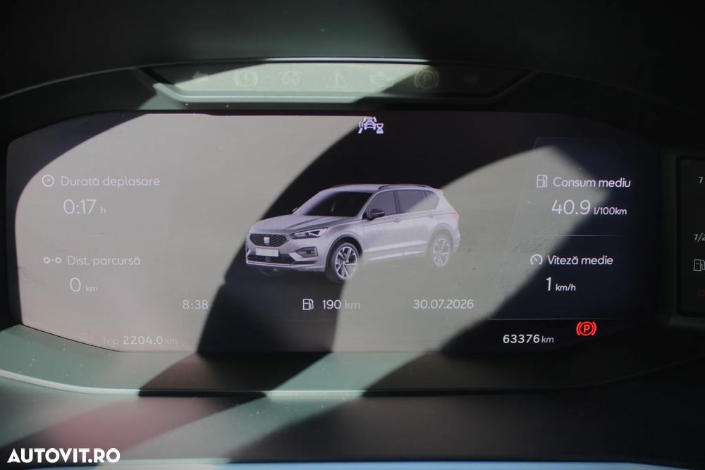 Seat Tarraco 2.0 TDI DSG 4DRIVE FR - 21