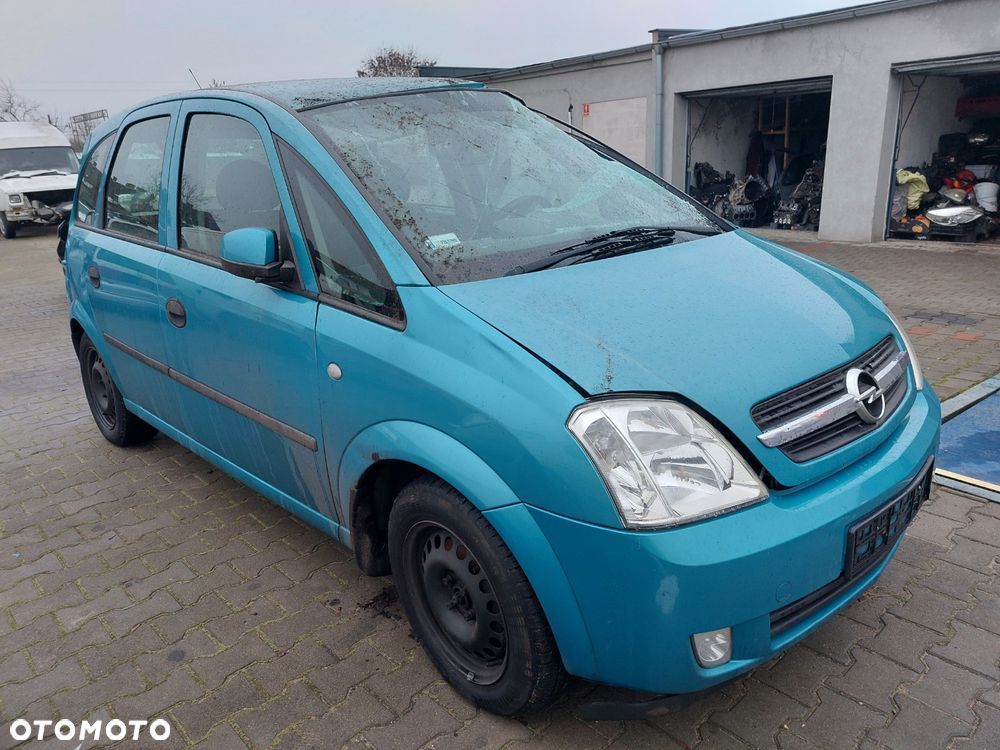 opel meriva A na części fotel drzwi szyby lusterko skrzynia chłodnica zamek klamka radio - 17