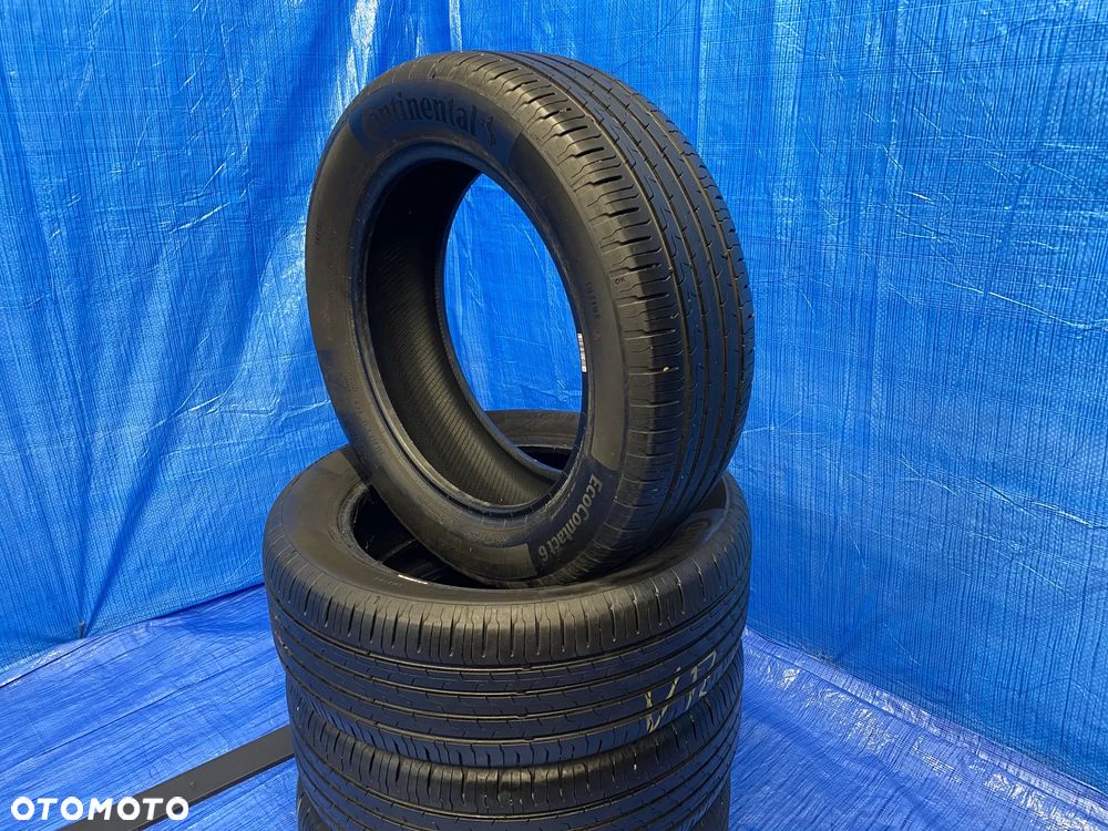OPONA 17 OPONY LETNIE LATO KOMPLET OPON 4SZT CONTINENTAL ECO CONTACT 6 215/55R17 94V  2021 - 4