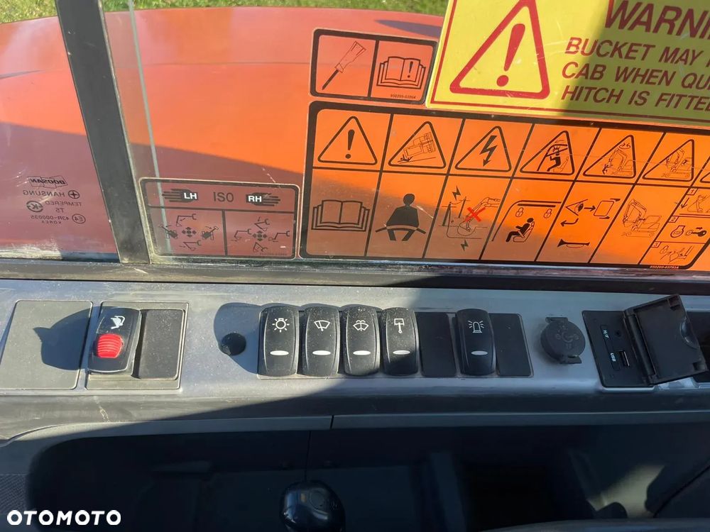 Doosan dx 62r 6250 kg nowe podwozie, 4 łyżki, zero obrys - 30