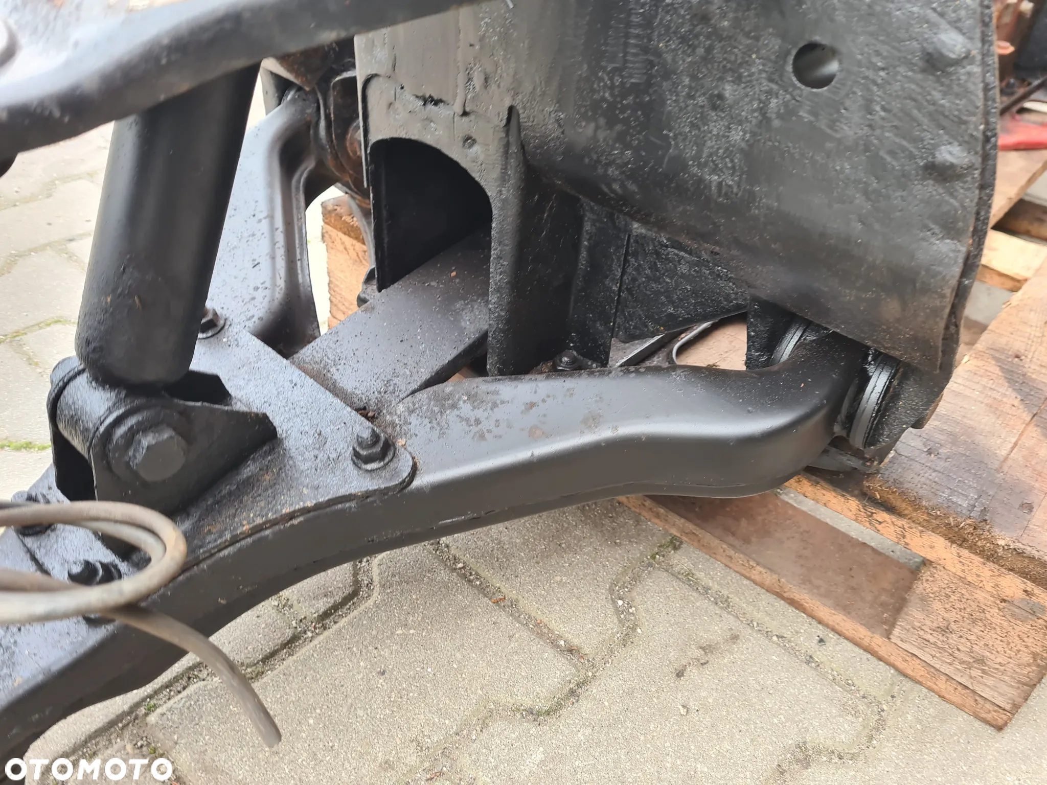 IVECO DAILY 3 99-06 sanki zawieszenie przód resor poprzeczny zwrotnice piasty amortyzatory wahacze - 20