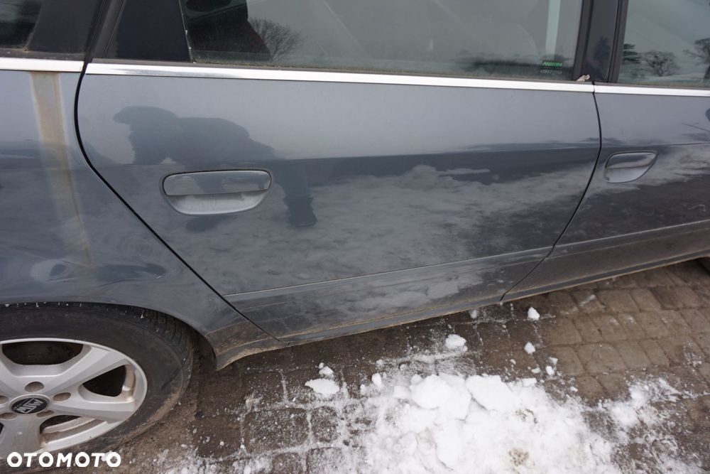 DRZWI TYLNE PRAWE A6 C5 LIFT KOMBI LX7Z  SZARY AUDI 2001-2004 - 4