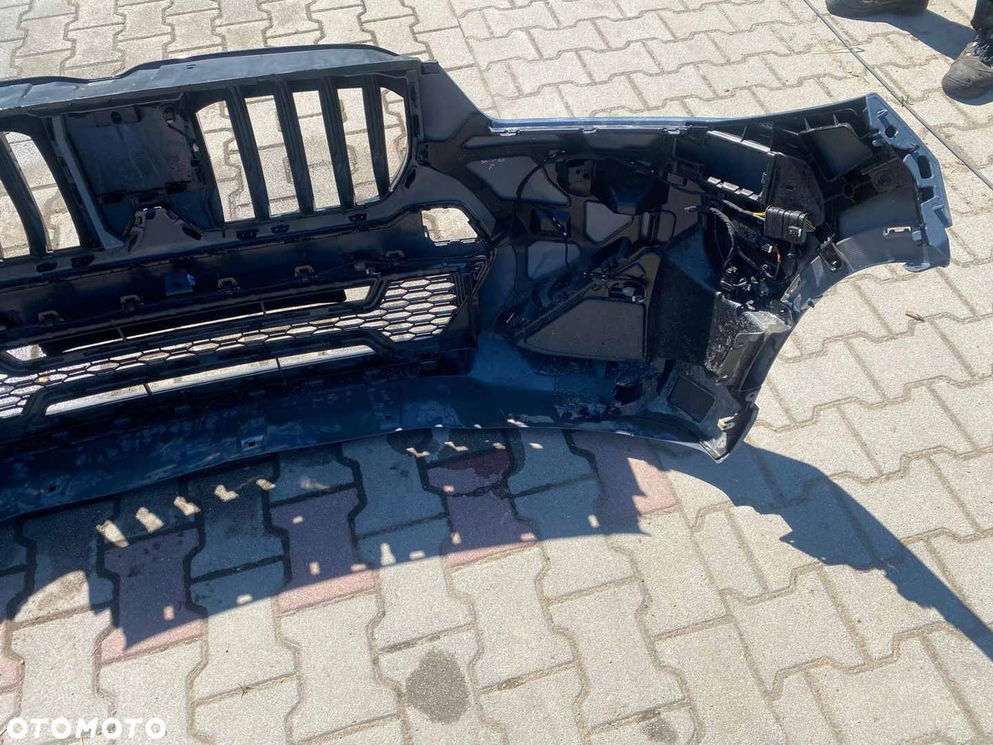 ZDERZAK MASKA LAMPY PAS KOMPLET BMW X1 U11 M PAKIET LED SHADOW BLACK - 14